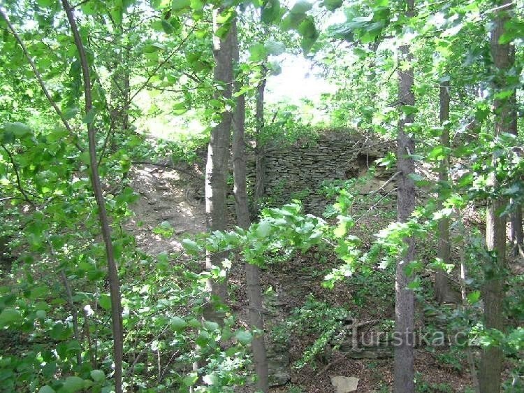 Les ruines de Výrov