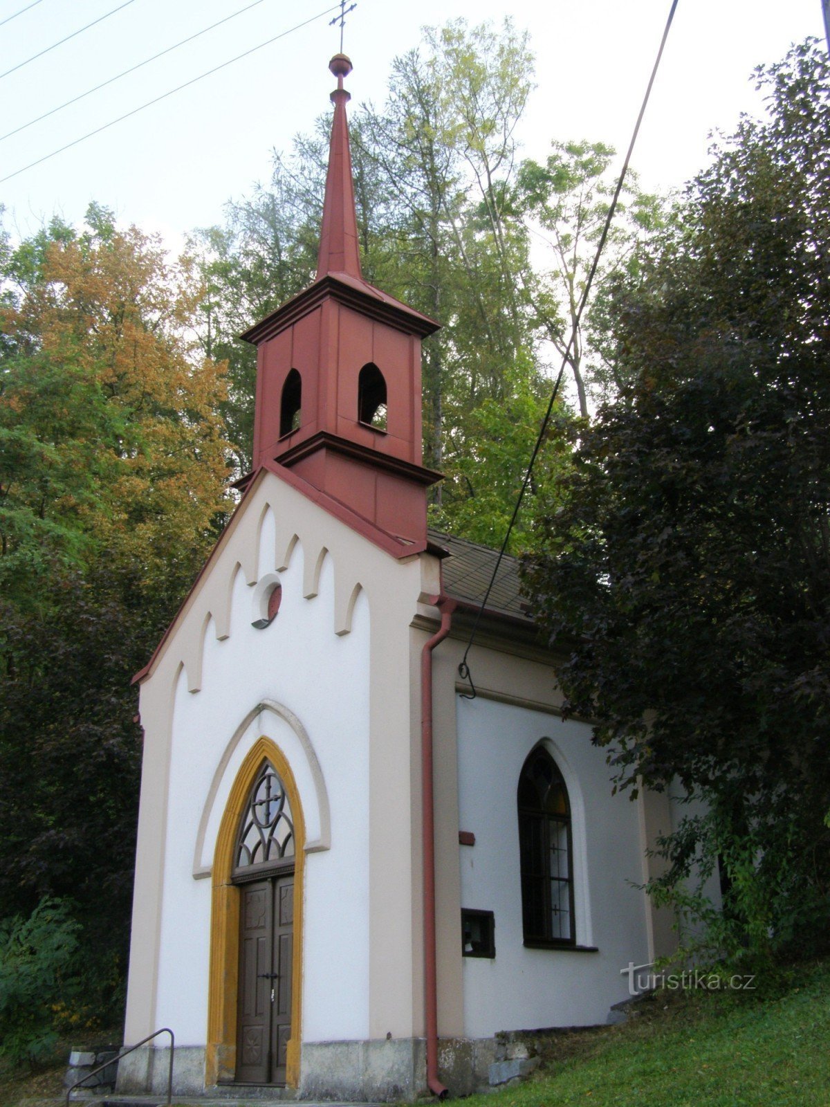 Zrnětín - kapela sv. Vaclav