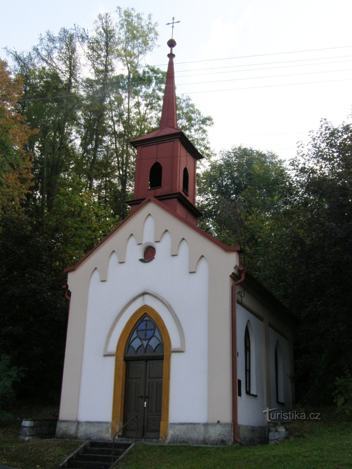Zrnětín - Pyhän Nikolauksen kappeli Wenceslas