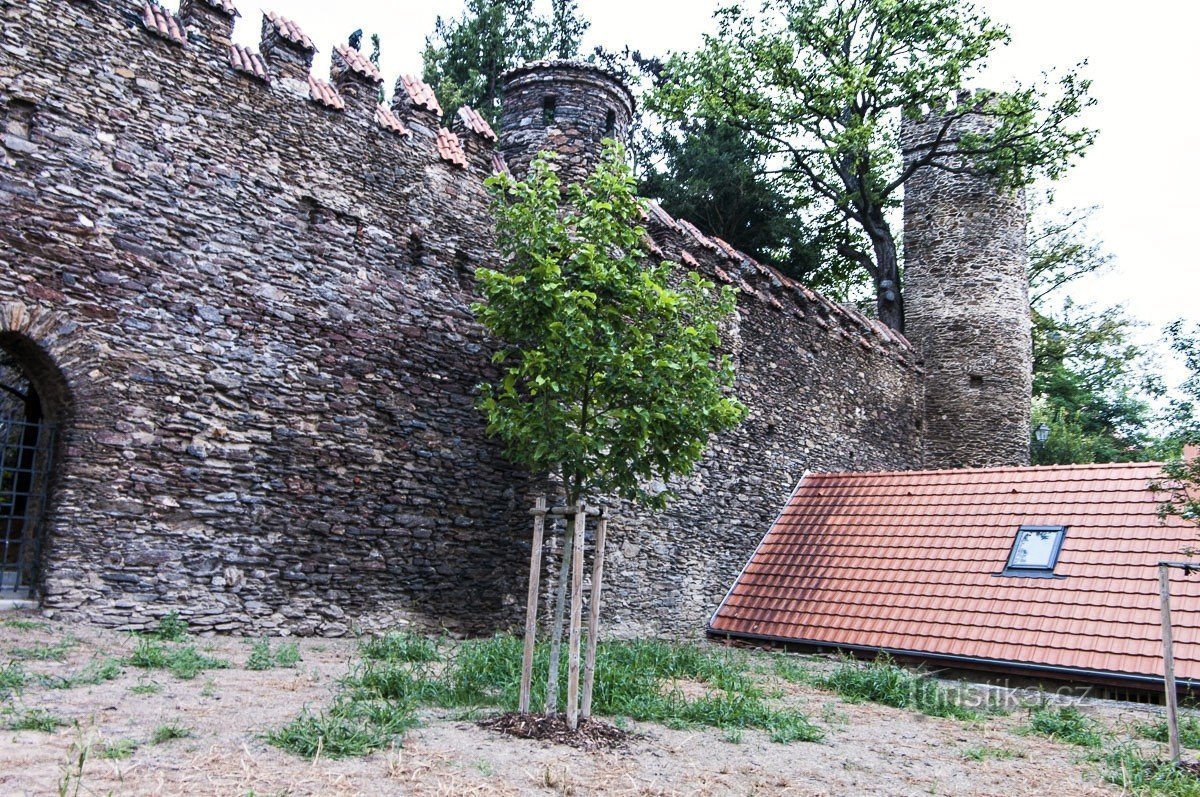 Zruč nad Sázavou - parco del castello