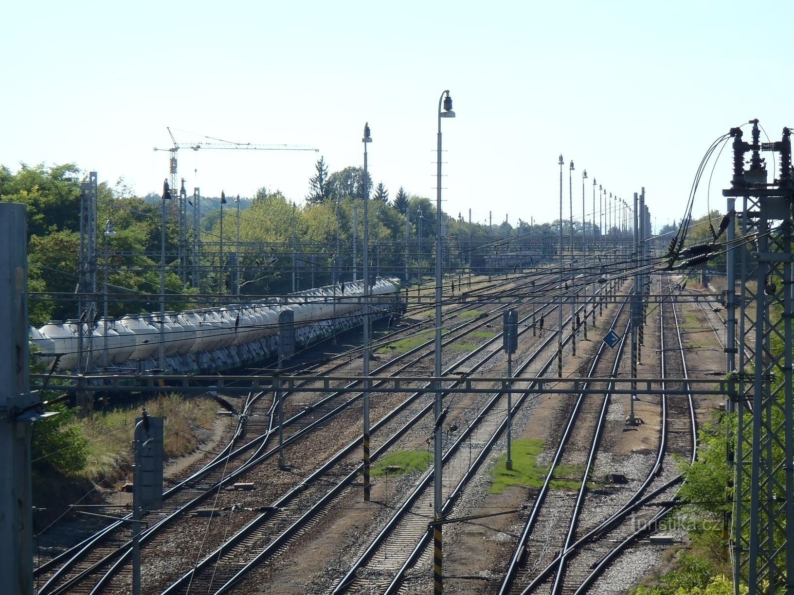 Calea ferată Blažovice - 11.9.2011