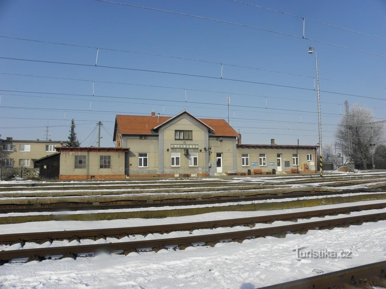 Calea ferată Blažovice - 29.1.2011