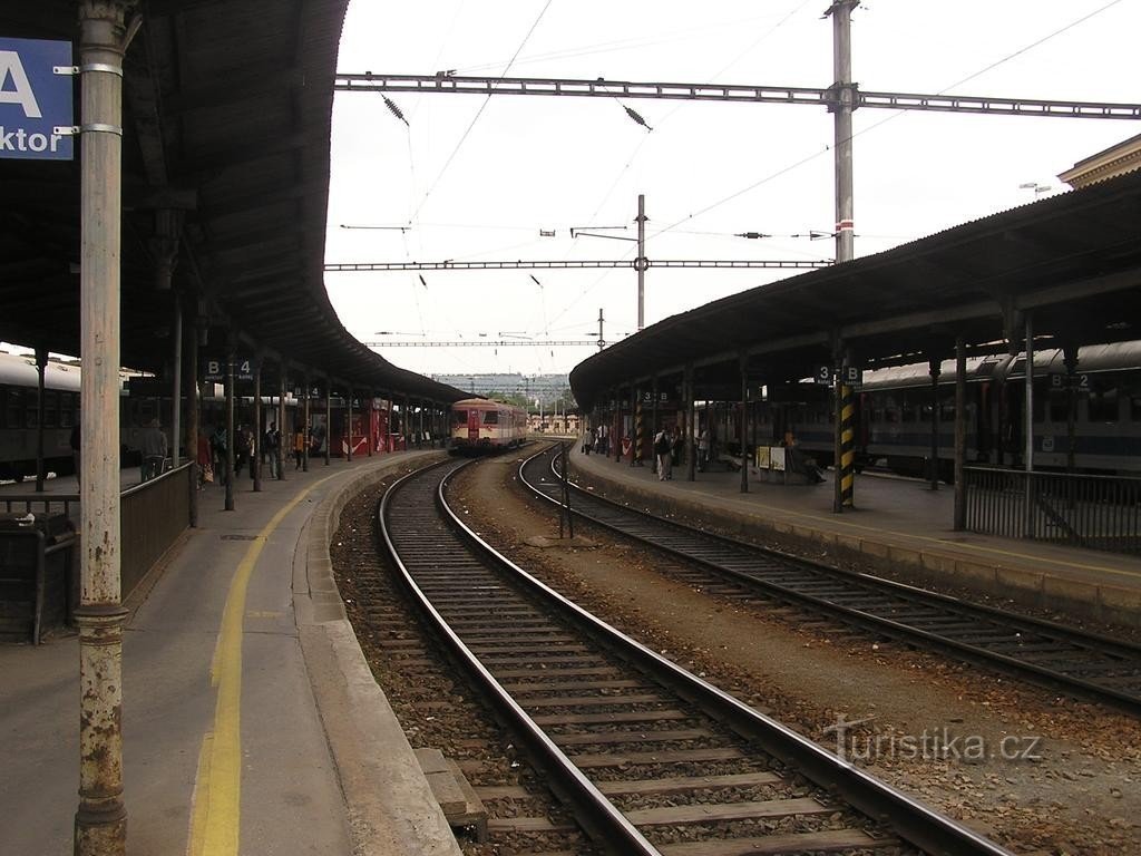 Bahn Brünn Hauptbahnhof - 2.6.2007