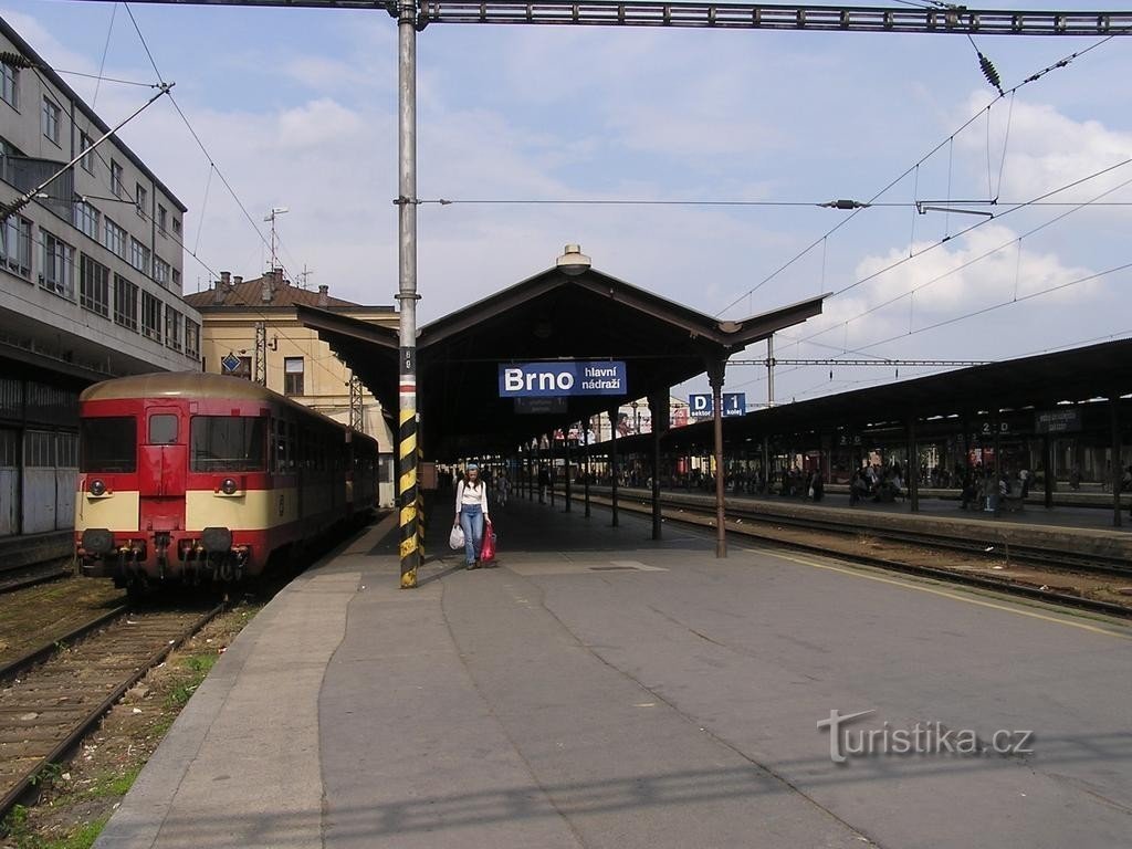 Bahn Brünn Hauptbahnhof - 5.5.2007