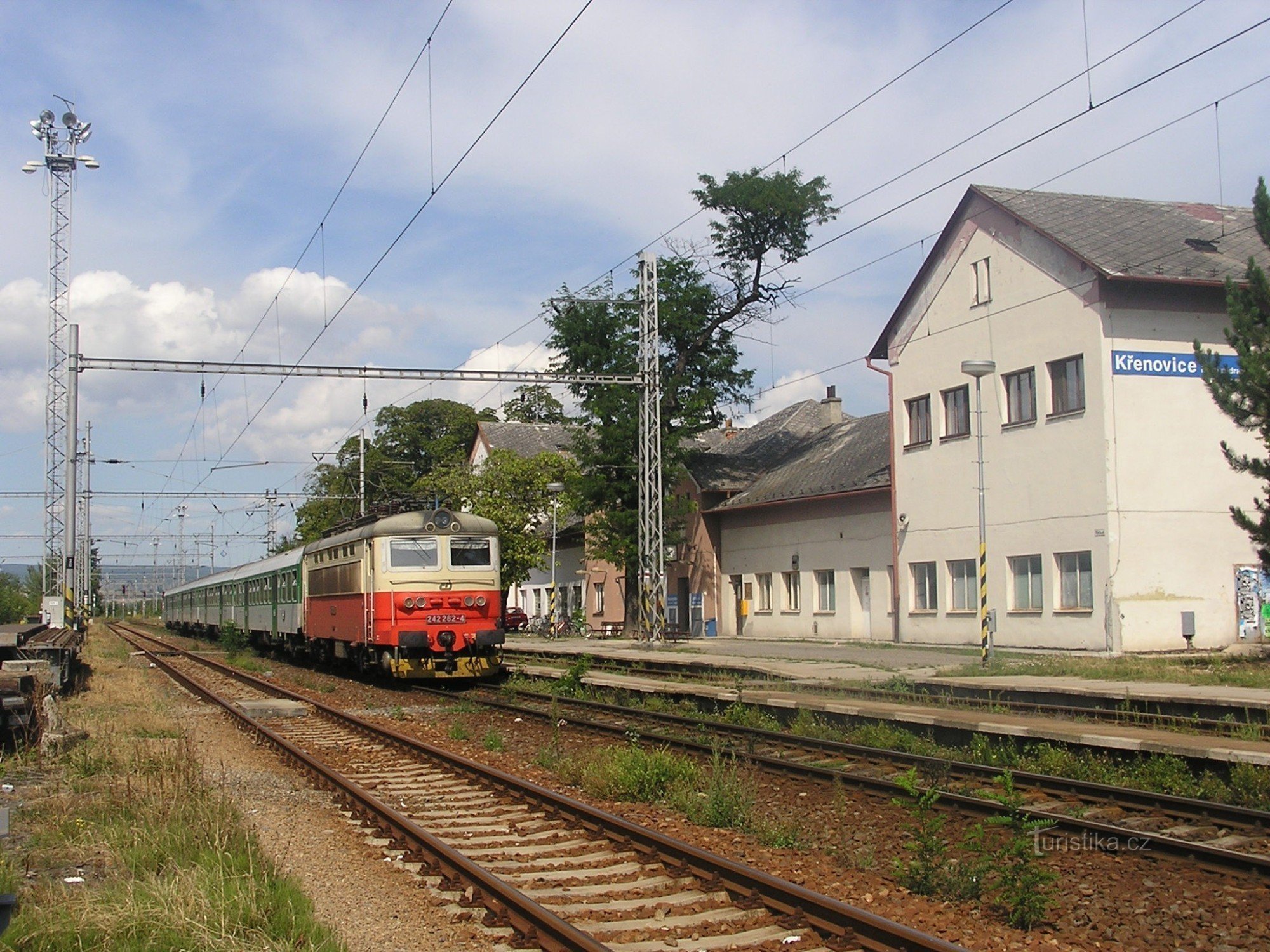 Kolej Křenovice-Horní nádraží - 24.8.2007