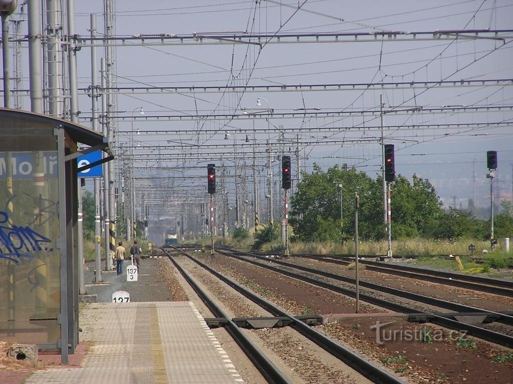Calea ferată Modřice - 18.7.2007