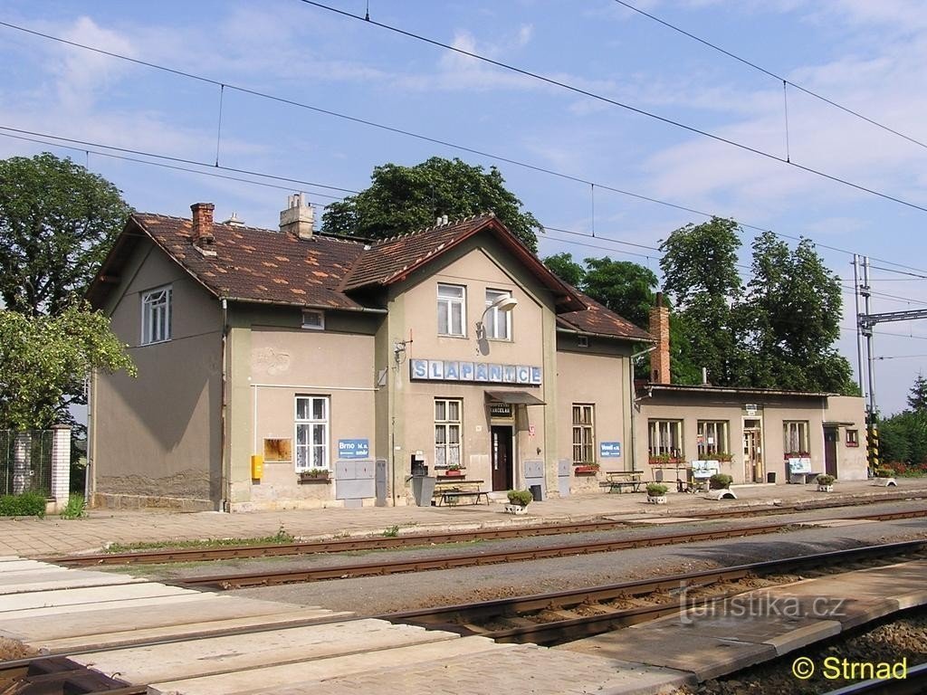 ŽST Šlapanice - 2.7.2005 înainte de reconstrucție