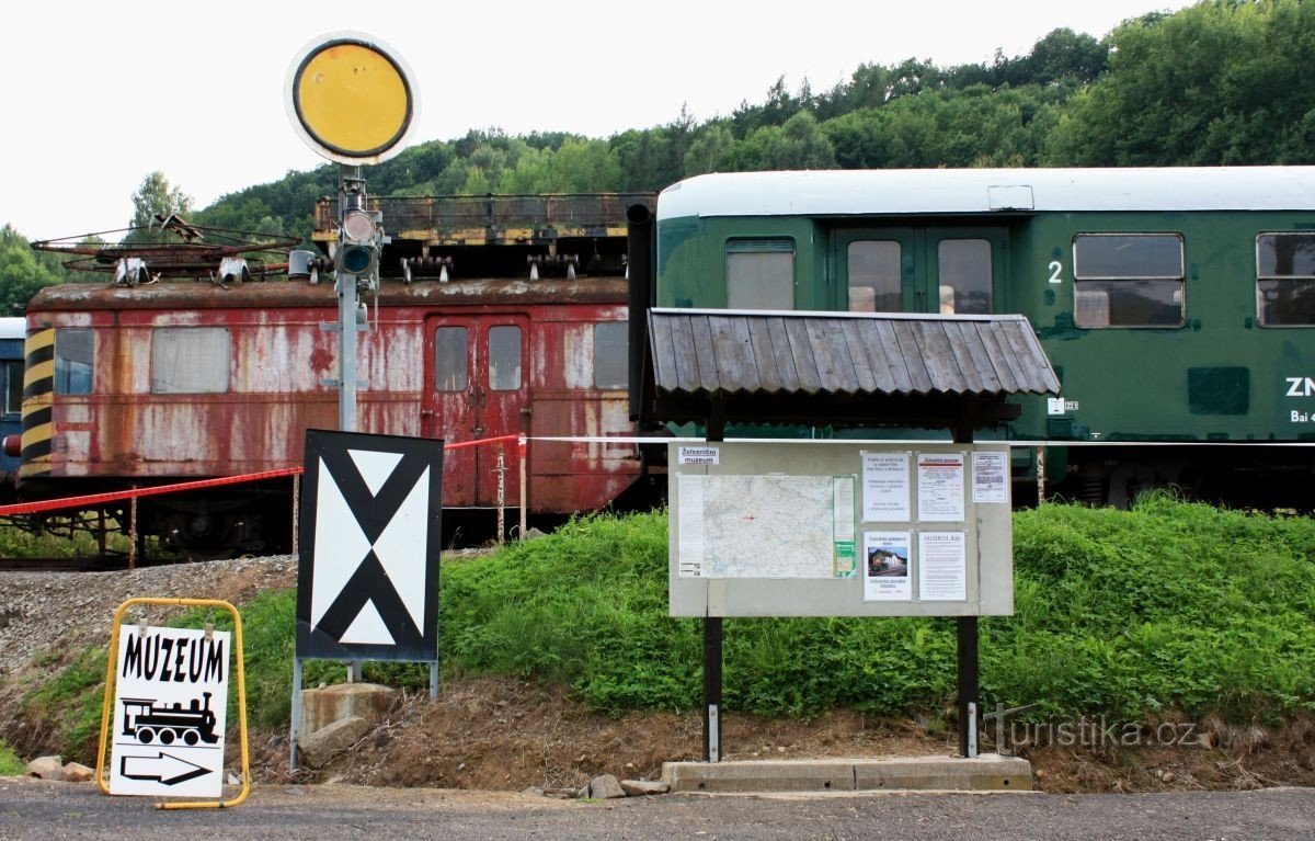 Zubrnice - Museo ferroviario