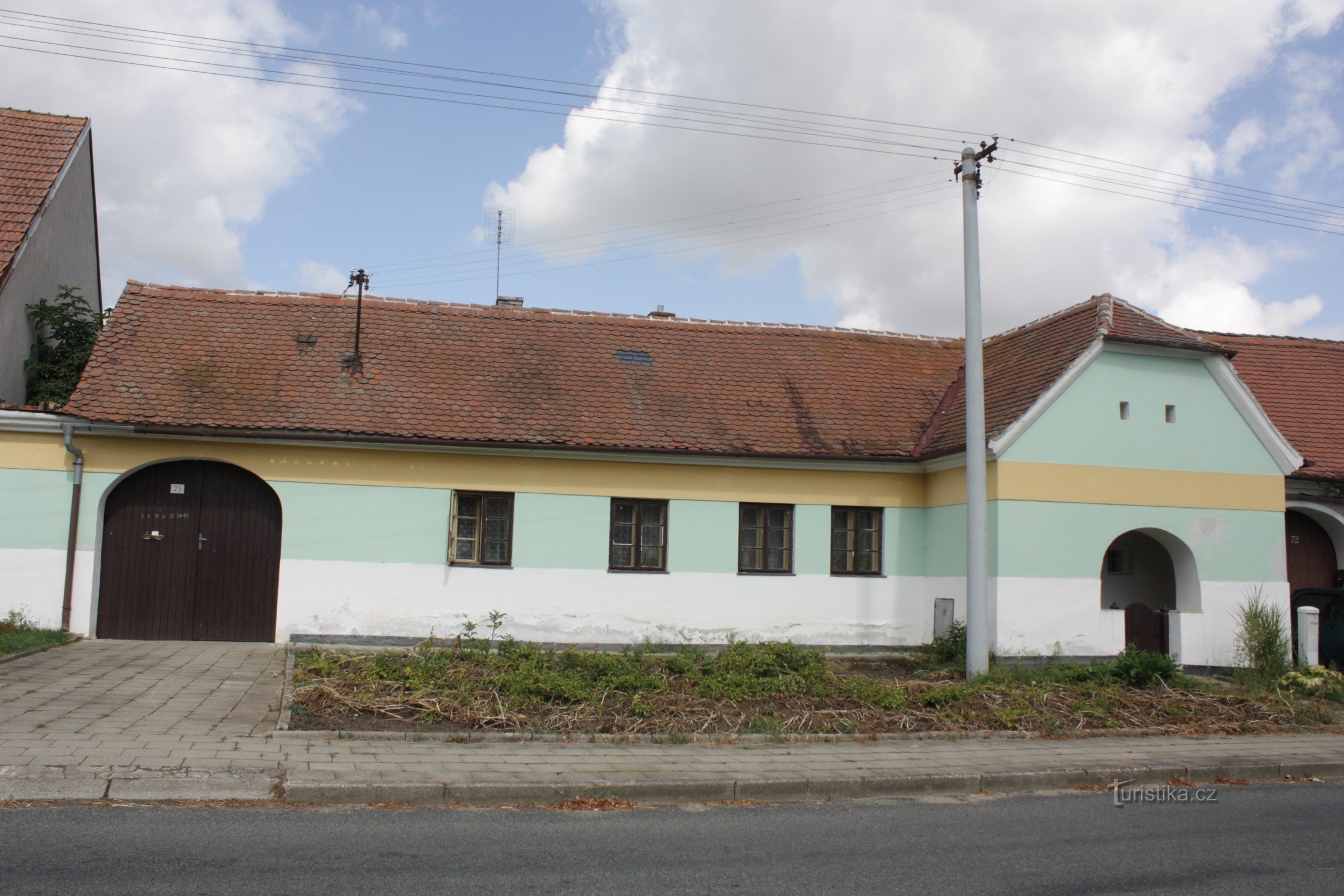 Casa di ghiaia n. 23 a Lysovice