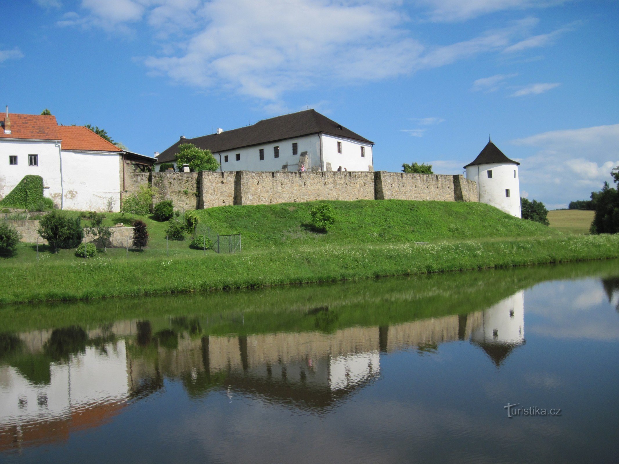 Žumberk, eines der Ziele auf der Route