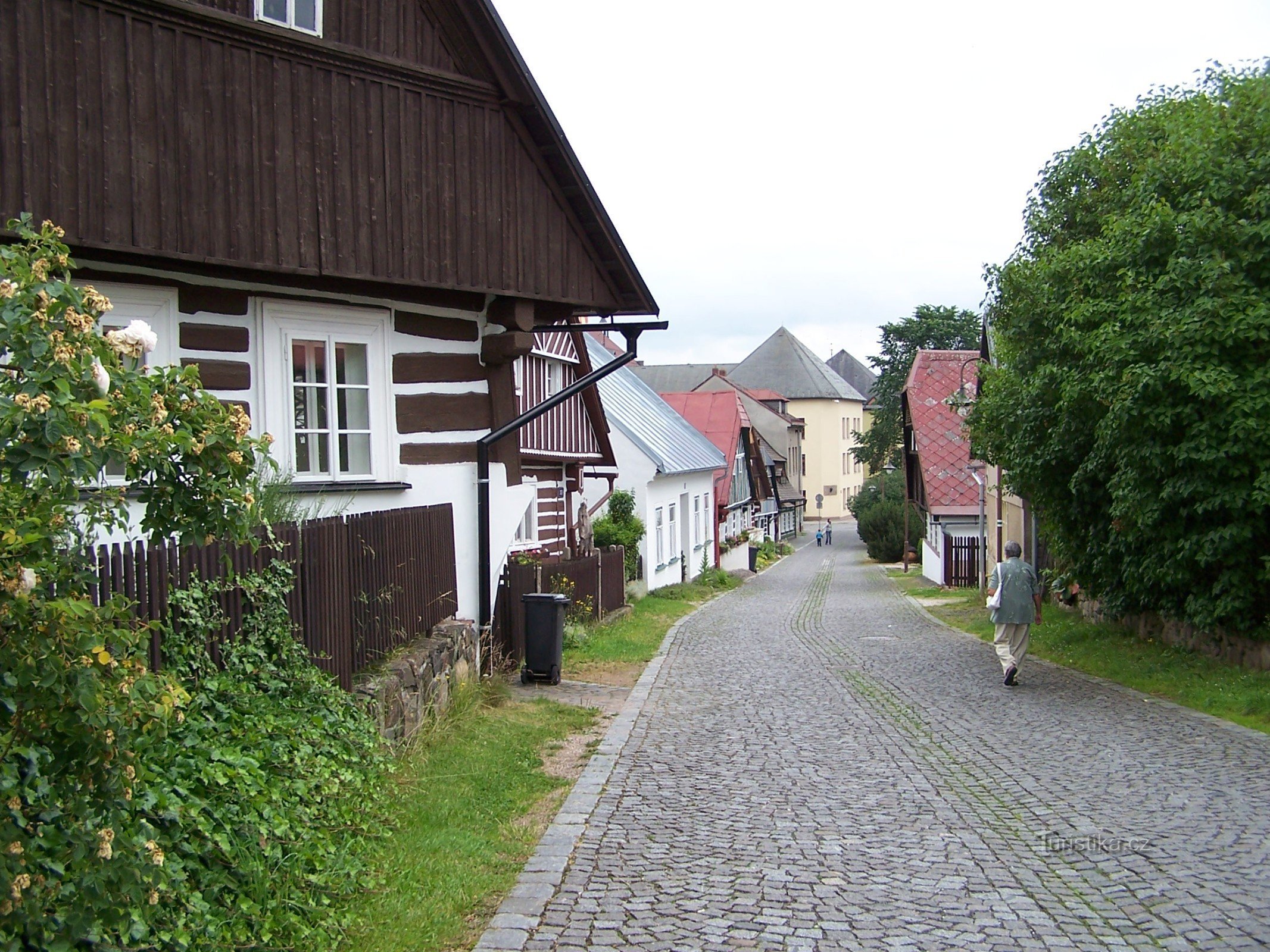 Ruelle curieuse à Jilemnice