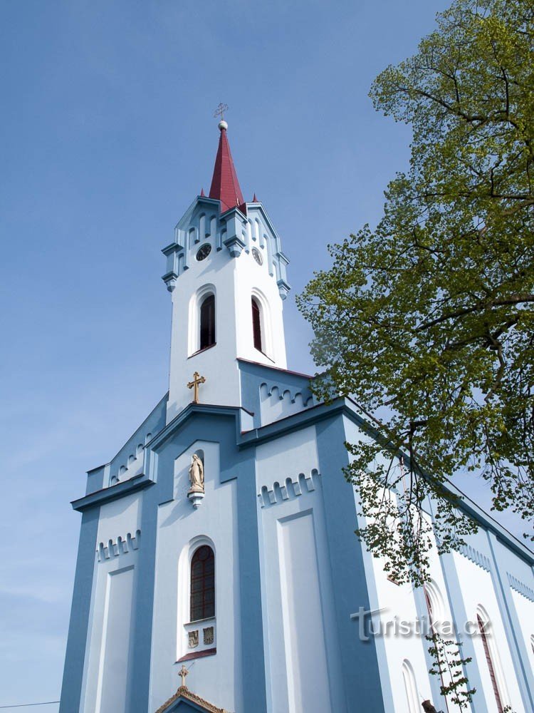 Zvole - Kyrkan av Jungfru Marias obefläckade avlelse