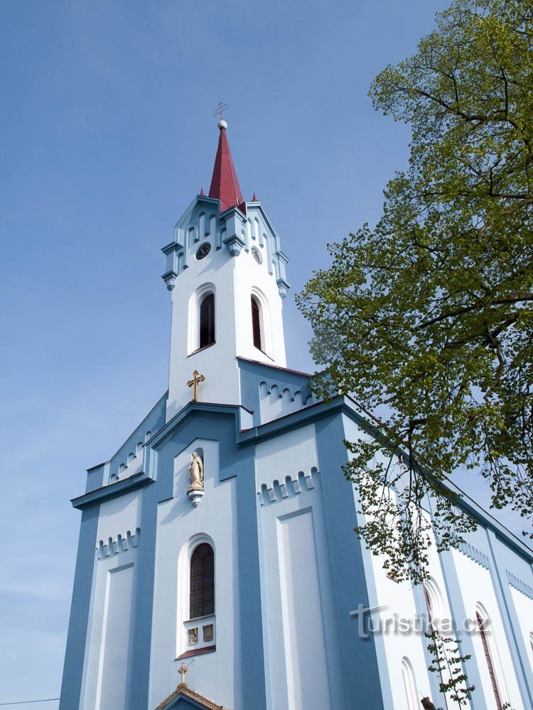 Zvole - Iglesia de la Inmaculada Concepción de la Virgen María