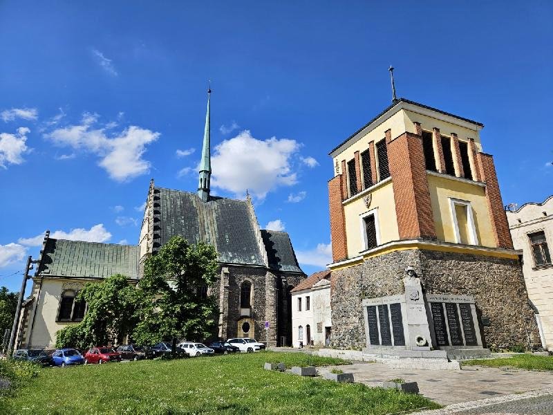 zvonice u kostela sv. Bartoloměje