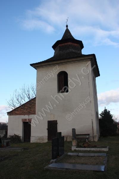 zvonice u kostela sv. Jana Křtitele