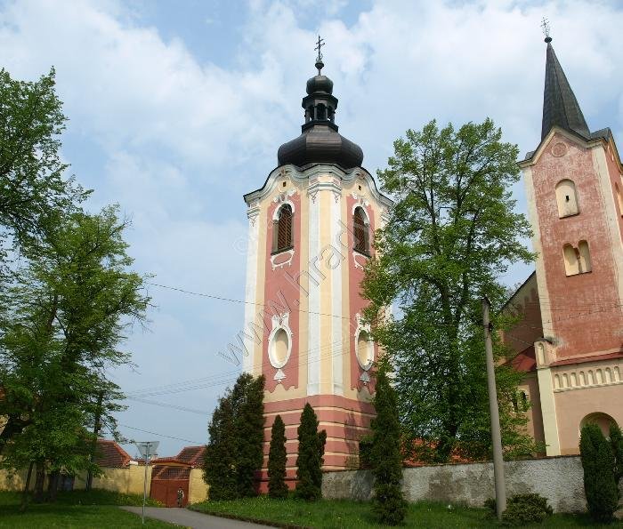 zvonice u kostela sv. Jiljí