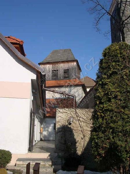 zvonice u kostela sv. Kateřiny