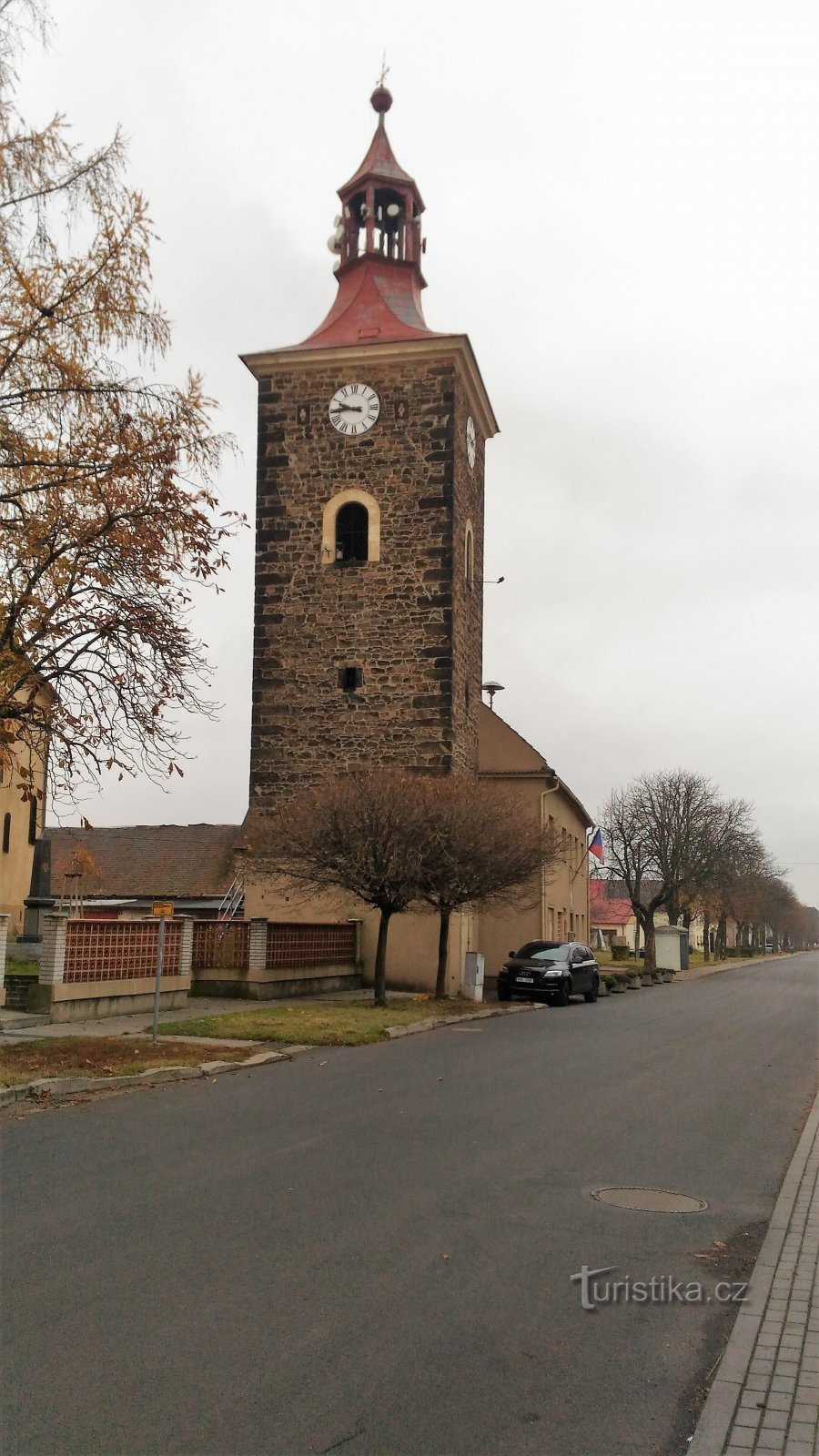 Belfry in Drožkovice.