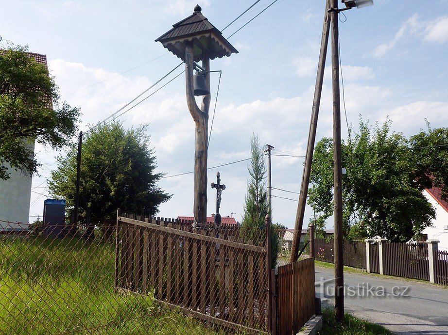 Belfry in Horní Sokolovec