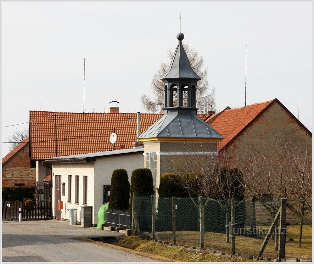 Bell tower in Suché Rybná