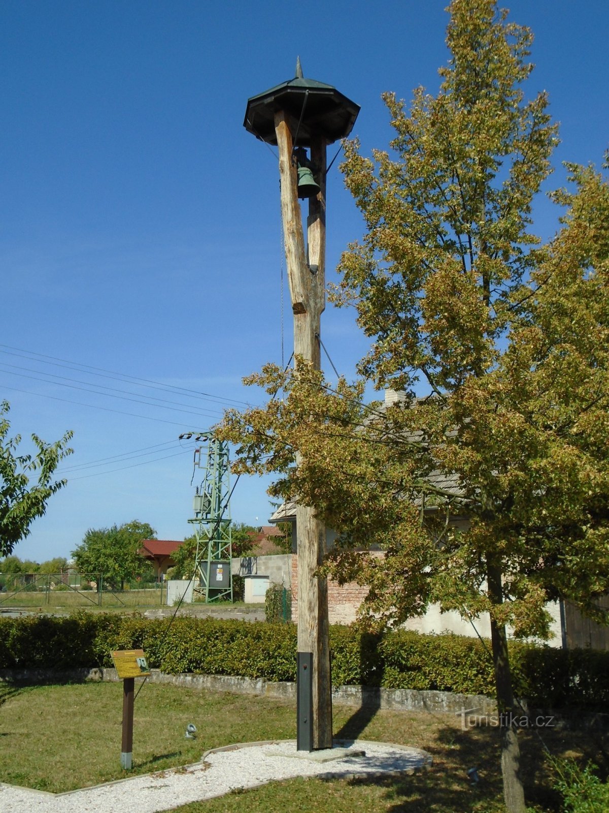 Turnul clopotniță (Jílovice, 13.8.2018 august XNUMX)