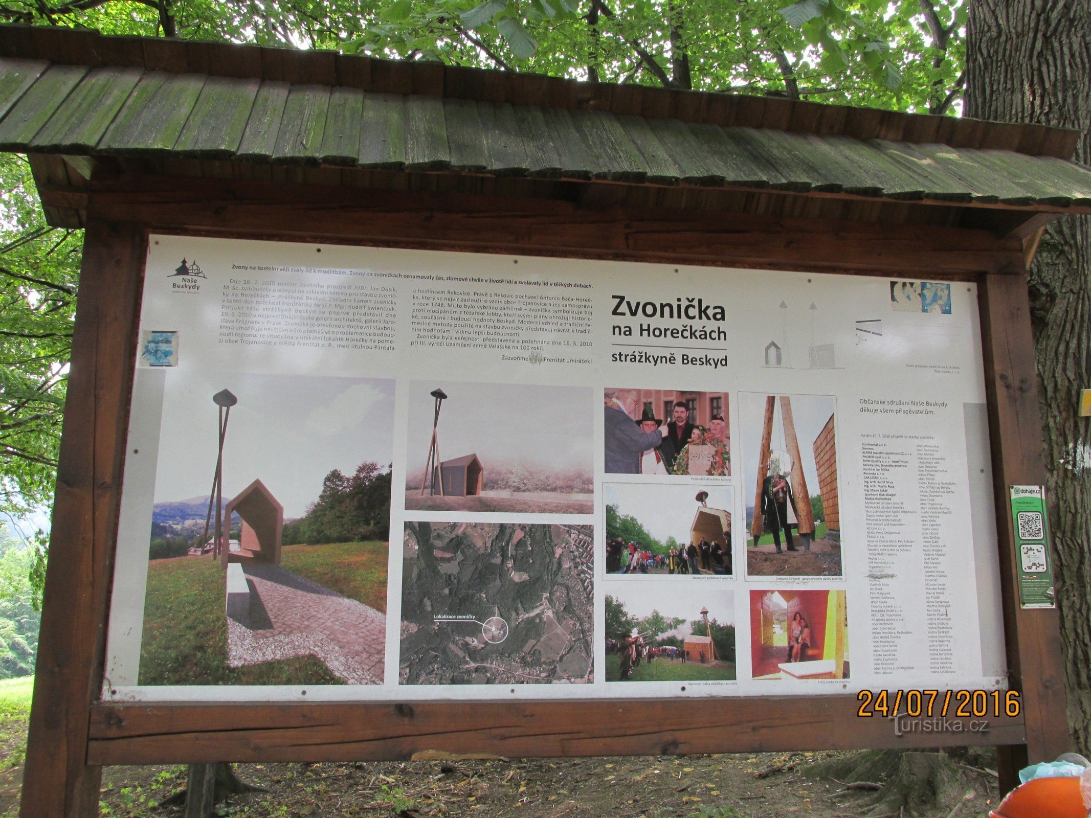 Campanario en Horečky-Strážkiné Beskyd