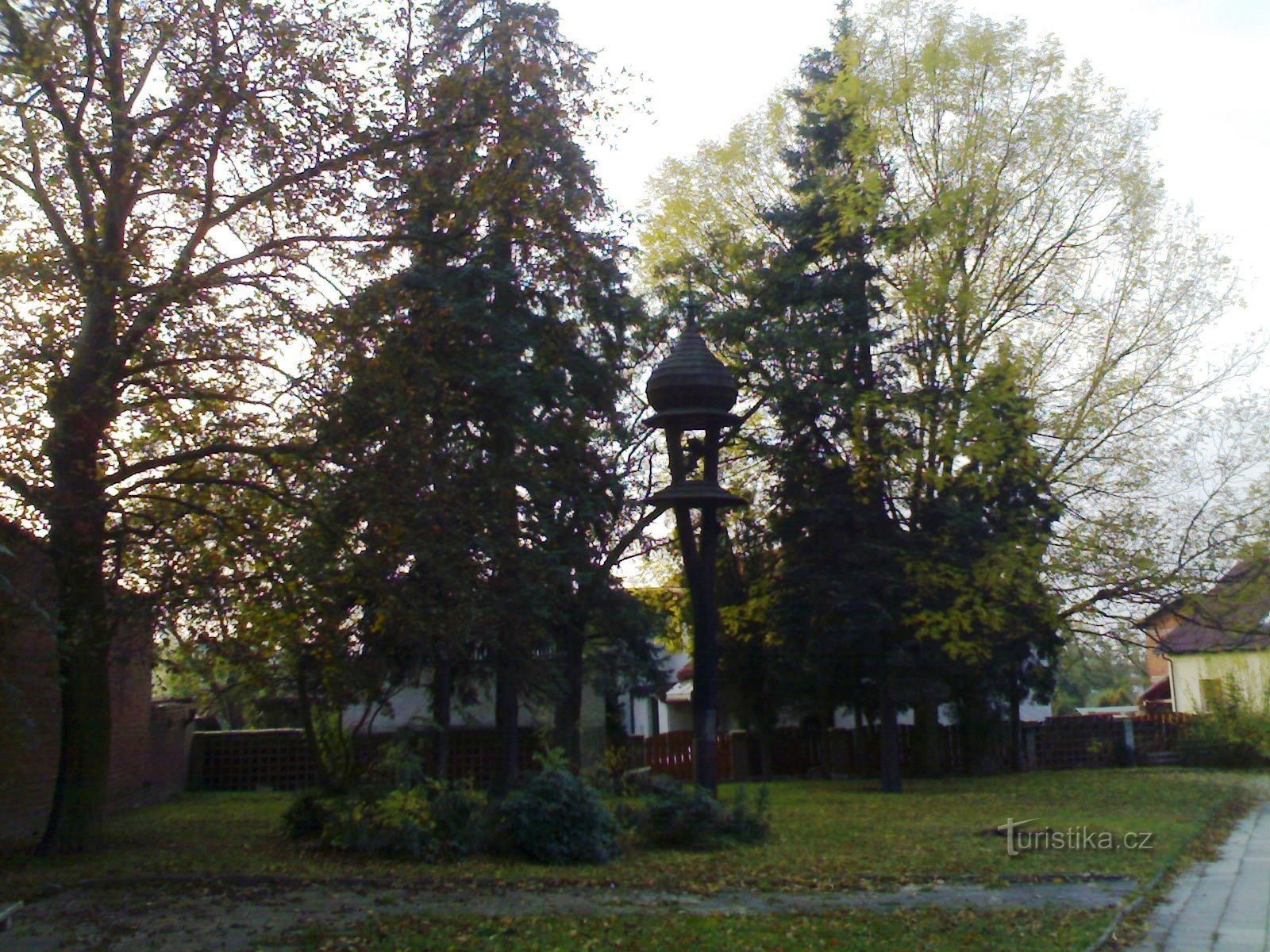 Klokkentoren onder Nový Hradec Králové