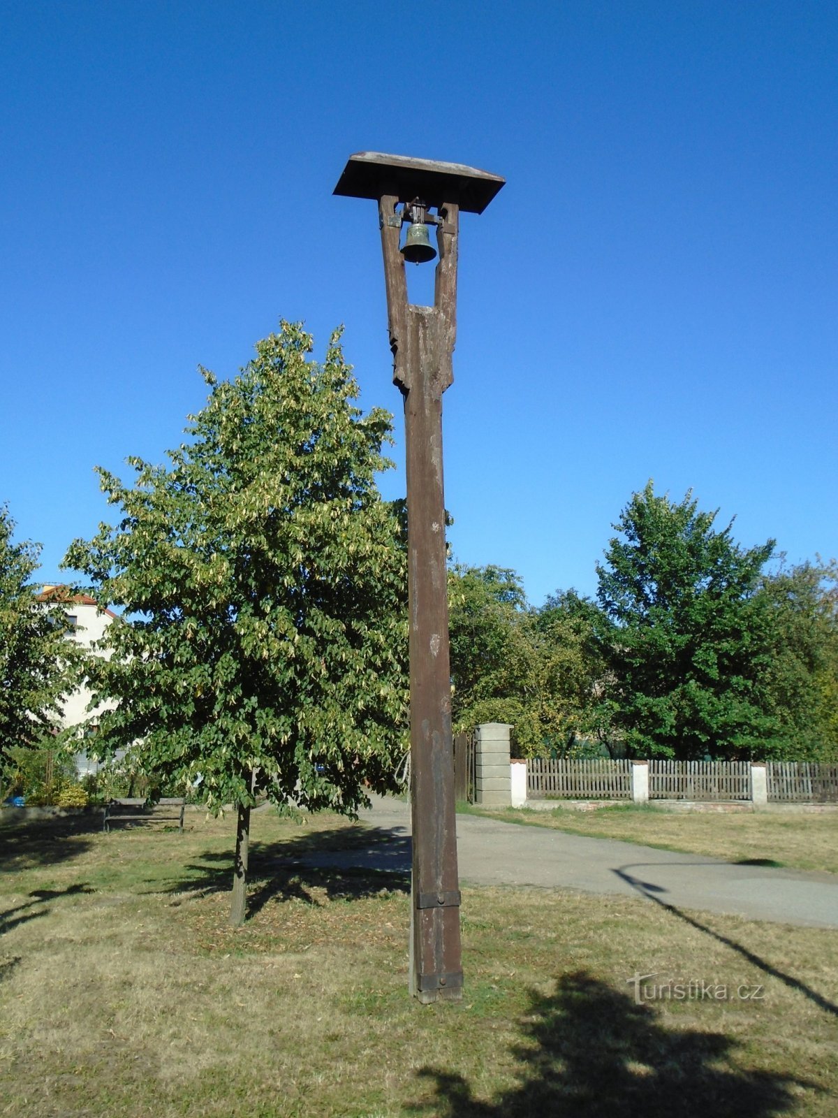 Tháp chuông ở Piletice (Hradec Králové, ngày 6.8.2018 tháng XNUMX năm XNUMX)