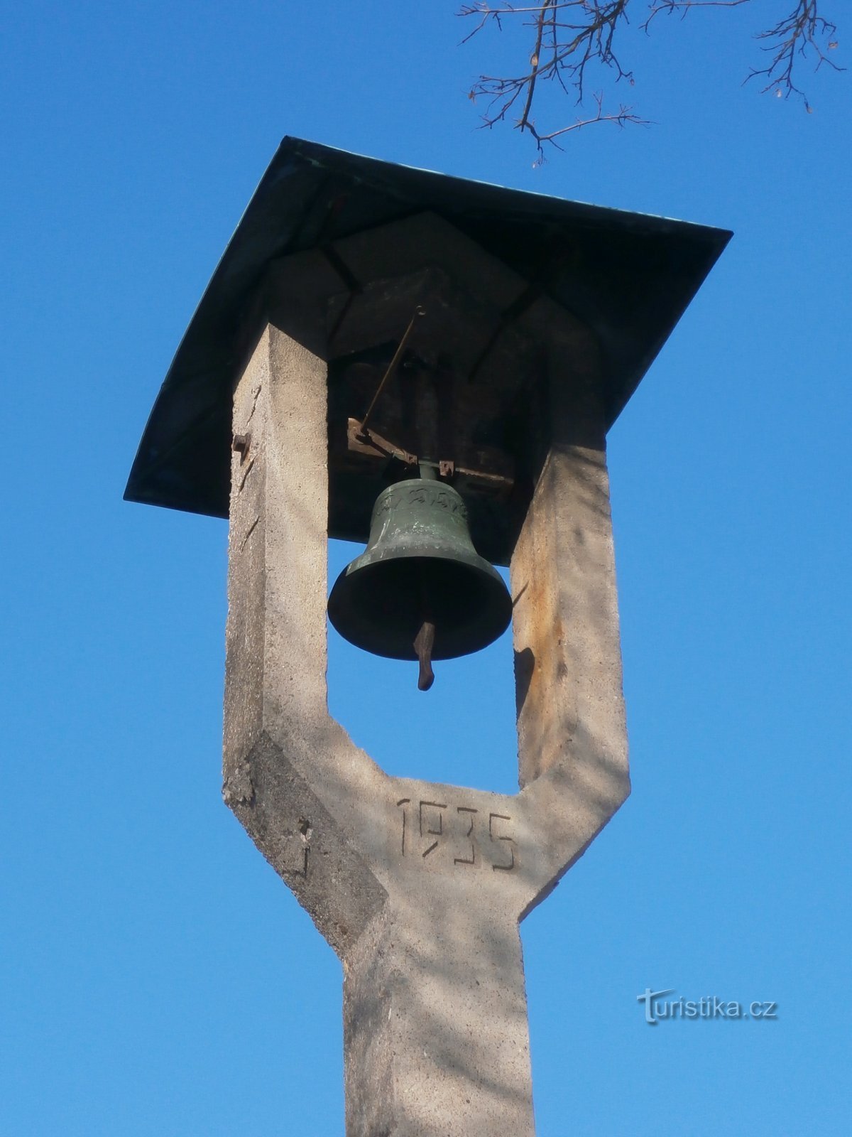 Campanário em Roudnička (Hradec Králové, 14.2.2017/XNUMX/XNUMX)