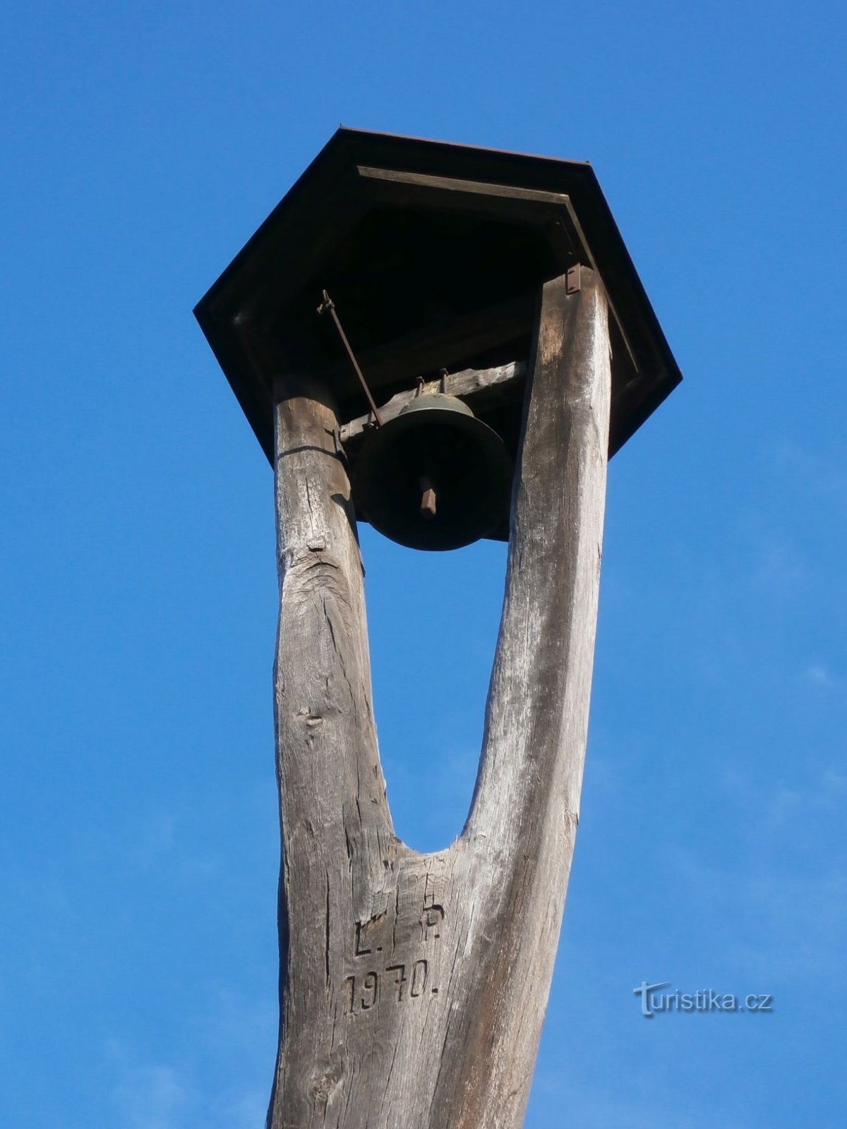 Glockenturm in Věkošy (Hradec Králové, 2.4.2016. April XNUMX)